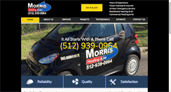 Desktop Screenshot of morrishvactx.com